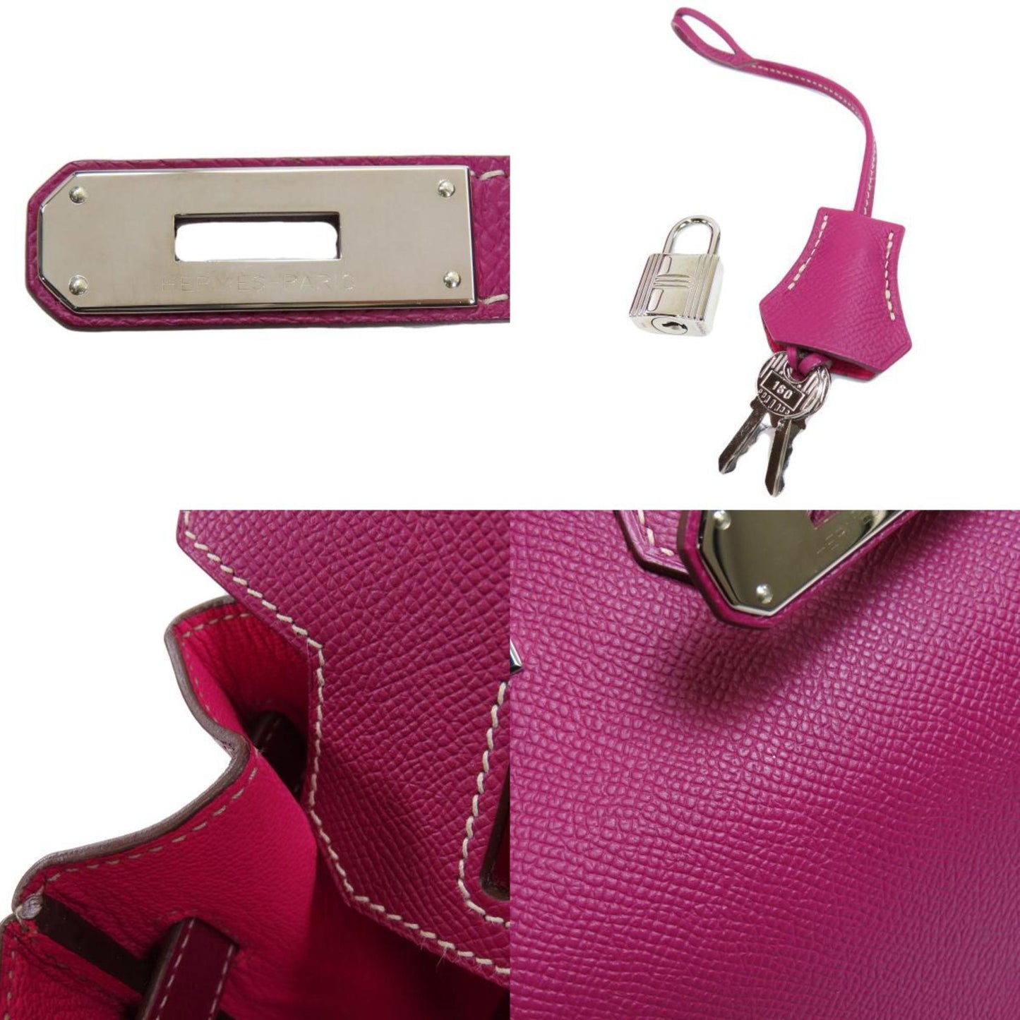 Hermès Pink Leather Birkin 30