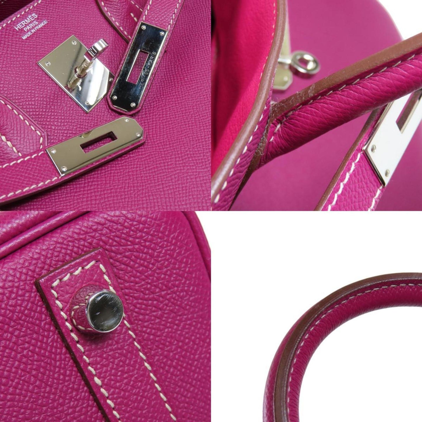 Hermès Pink Leather Birkin 30