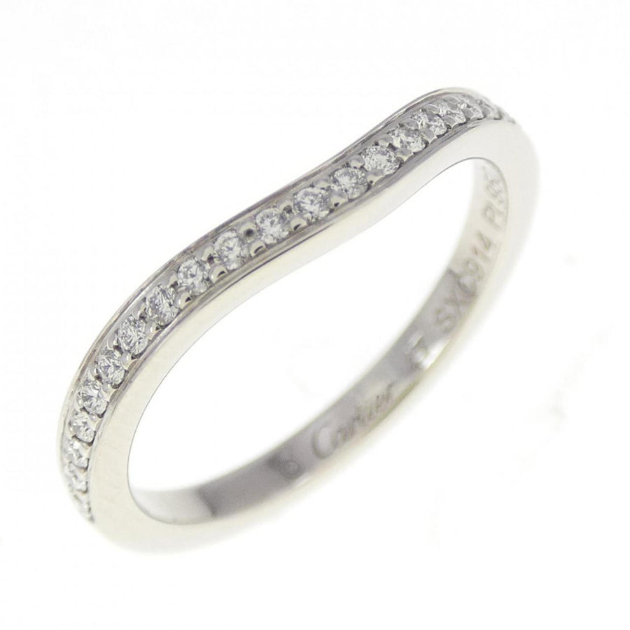 Cartier Platinum Ballerine Ring with Certificate