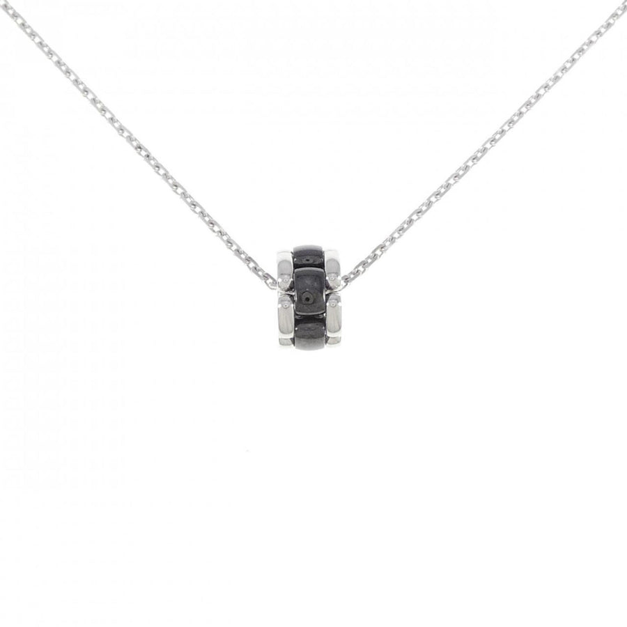 Chanel White Gold Pendant Necklace with Box and Certificate