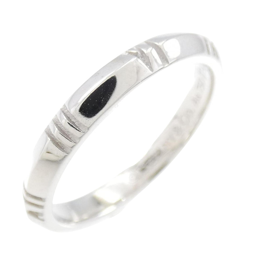 Tiffany & Co. White Gold Atlas Bracelet with Polished Finish