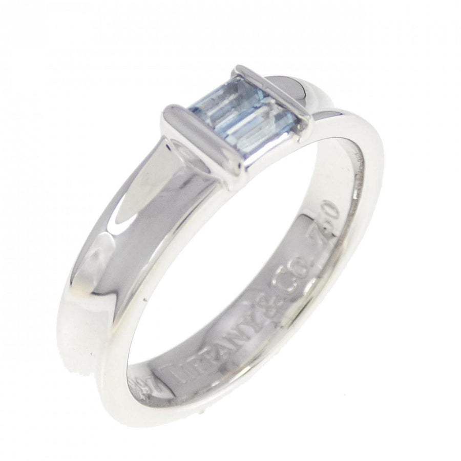 Tiffany & Co. White Gold Stacking Band with Polished Finish