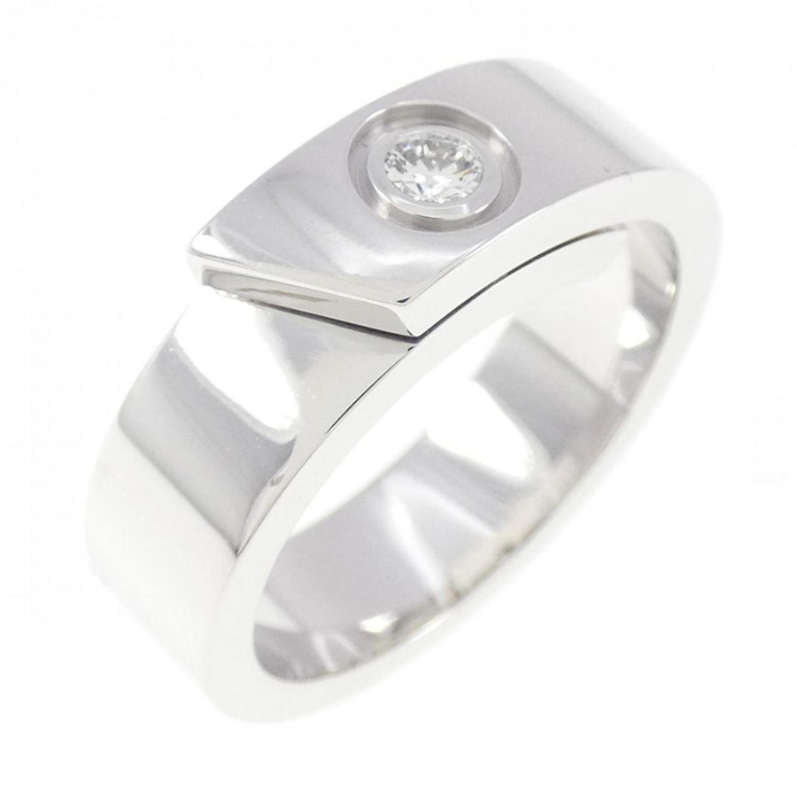 Cartier White Gold Anniversary Ring with Polished Finish