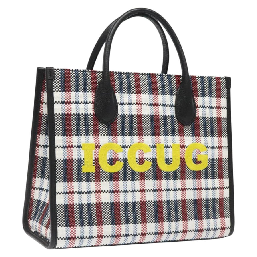 Gucci Canvas Tote Bag with Dust Bag and Minor Wear