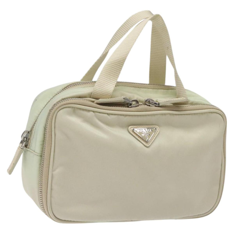 Prada Re-Nylon Synthetic Handbag with Handle Drop