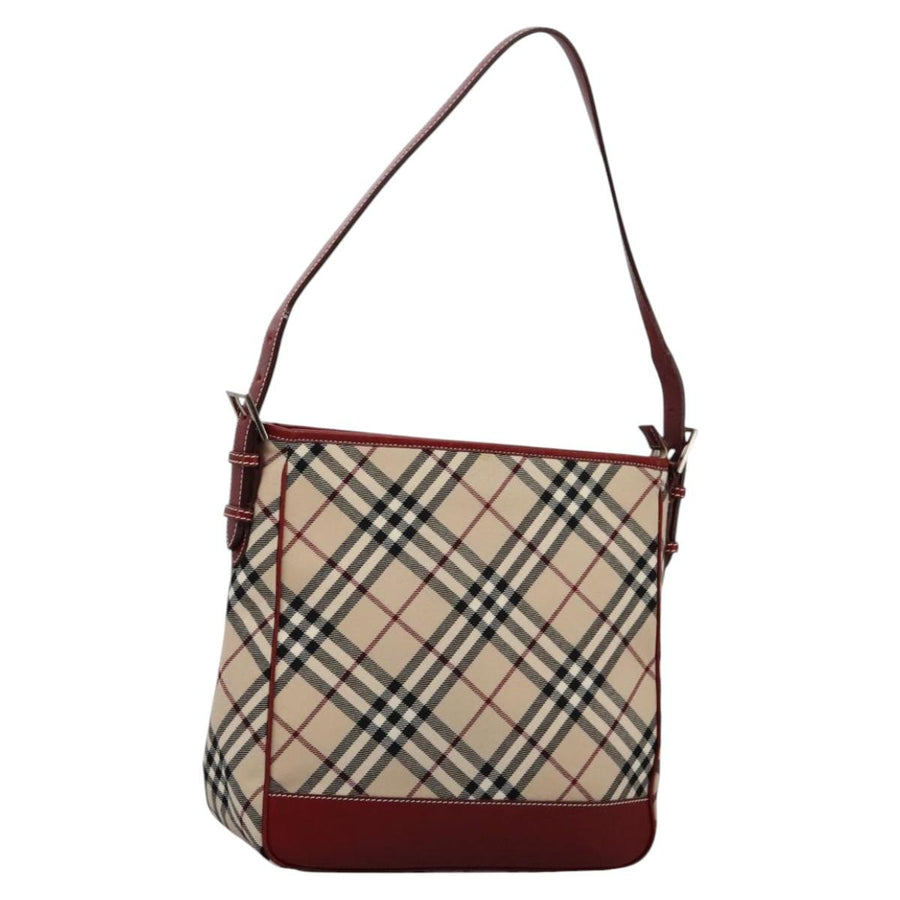 Burberry Vintage Canvas Check Shoulder Bag