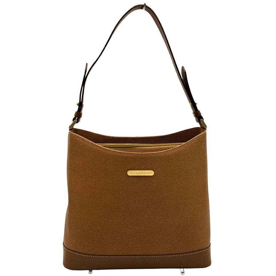 Burberry Vintage Check Leather Bag