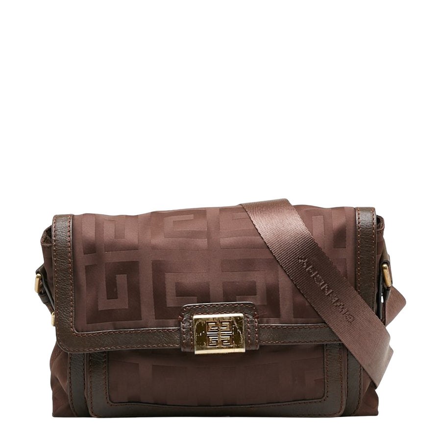 Givenchy Designer Synthetic Handbag with Metal Fittings