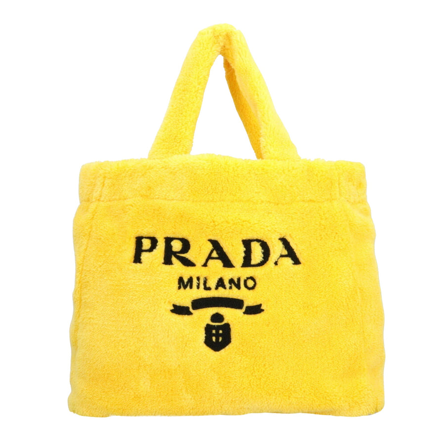Prada Plush Tote Bag Soft Carryall