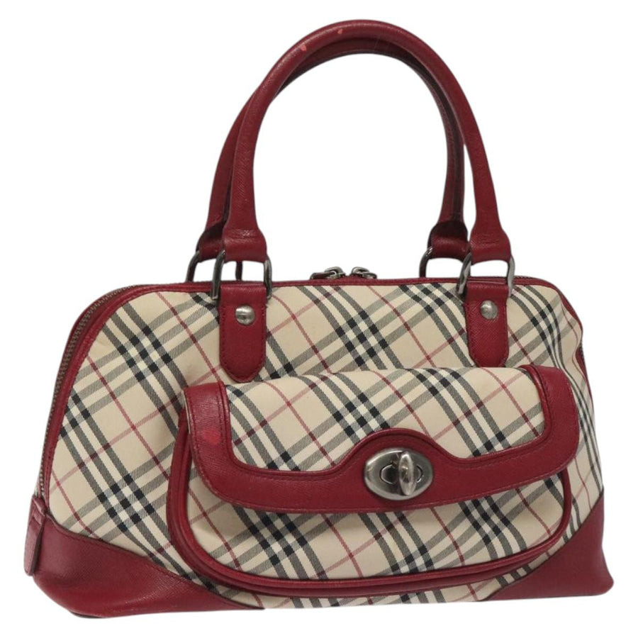 Burberry Canvas Check Pattern Handbag