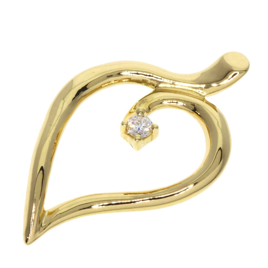 Tiffany & Co. Leaf Design Yellow Gold Pendant