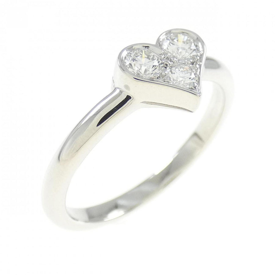 Tiffany & Co. Platinum Heart Pendant with Polished Finish