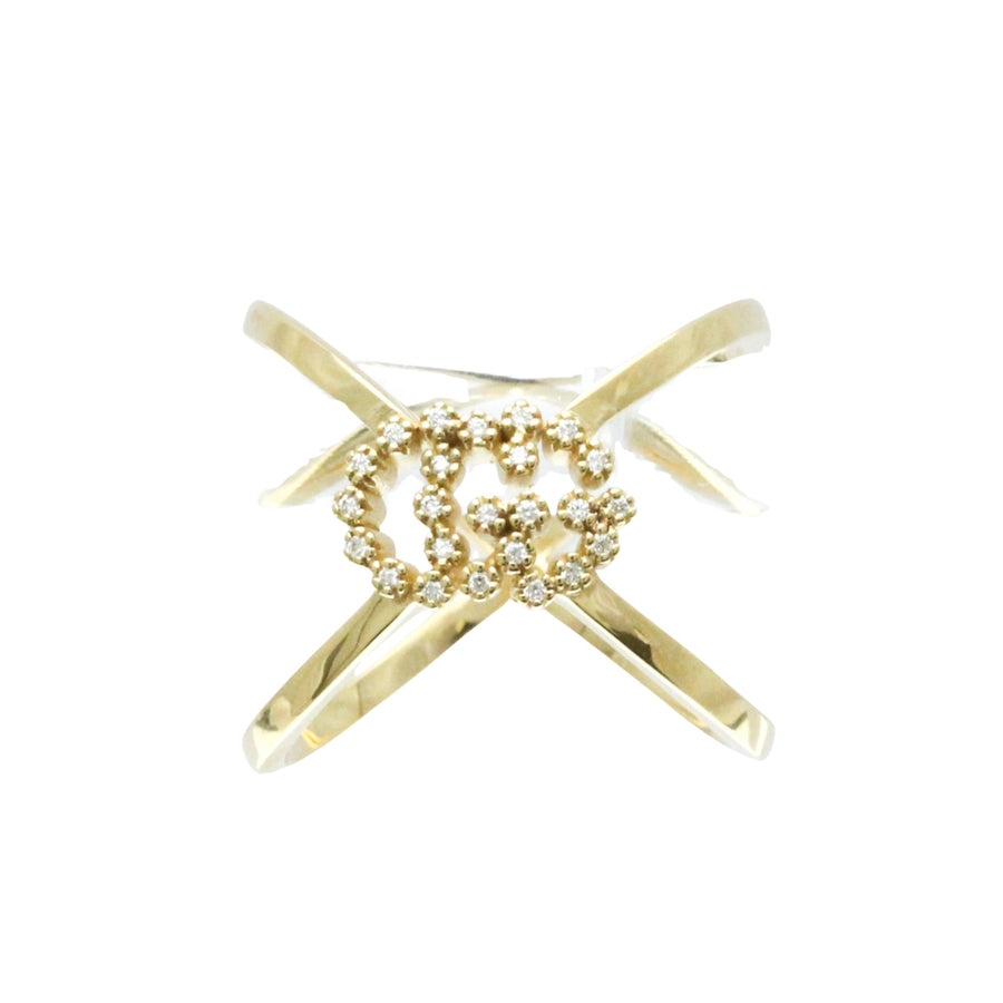 Gucci Yellow Gold GG Running Ring