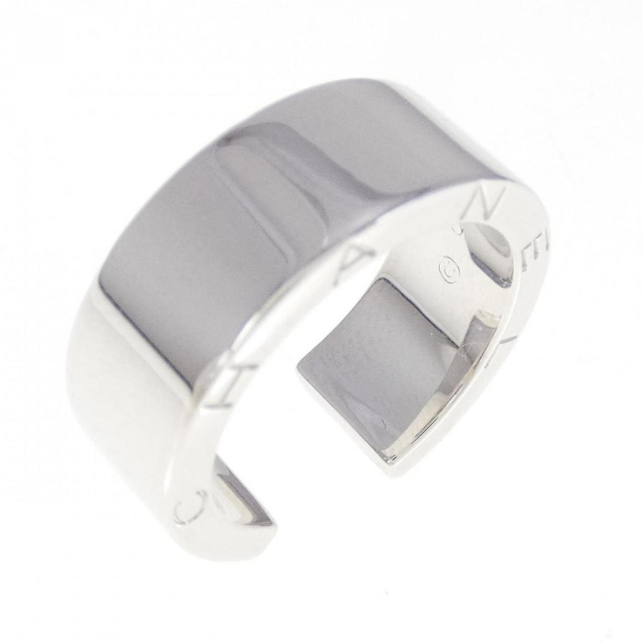 Chanel Signature White Gold Polished Ring