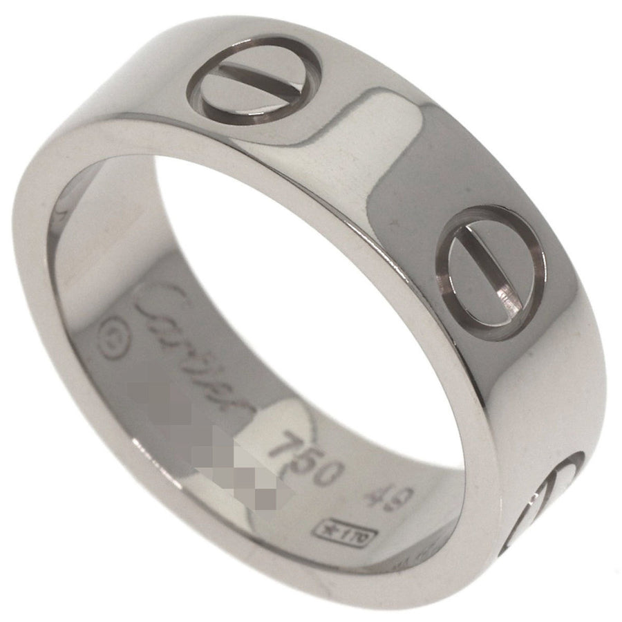 Cartier White Gold Love Bracelet with Polished Finish