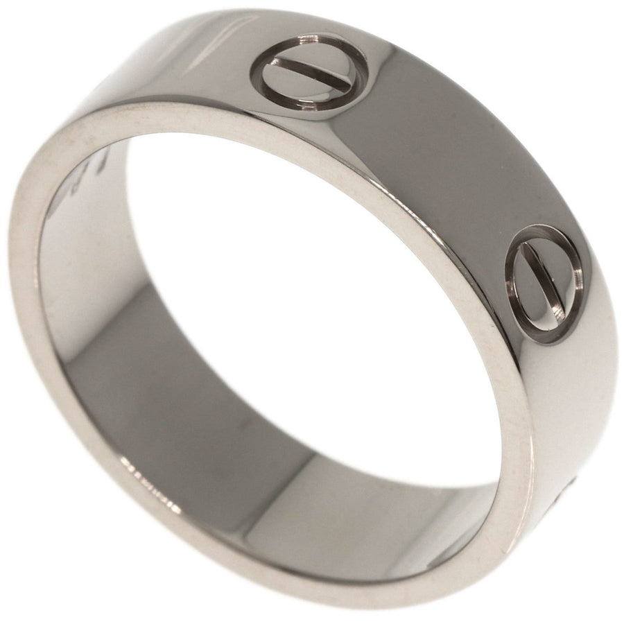 Cartier White Gold Love Bracelet with Polished Finish and Good Condition