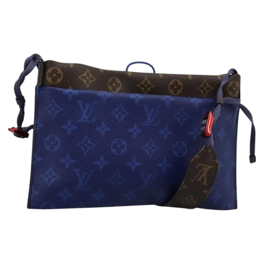 Louis Vuitton Canvas Shoulder Bag with Dust Bag
