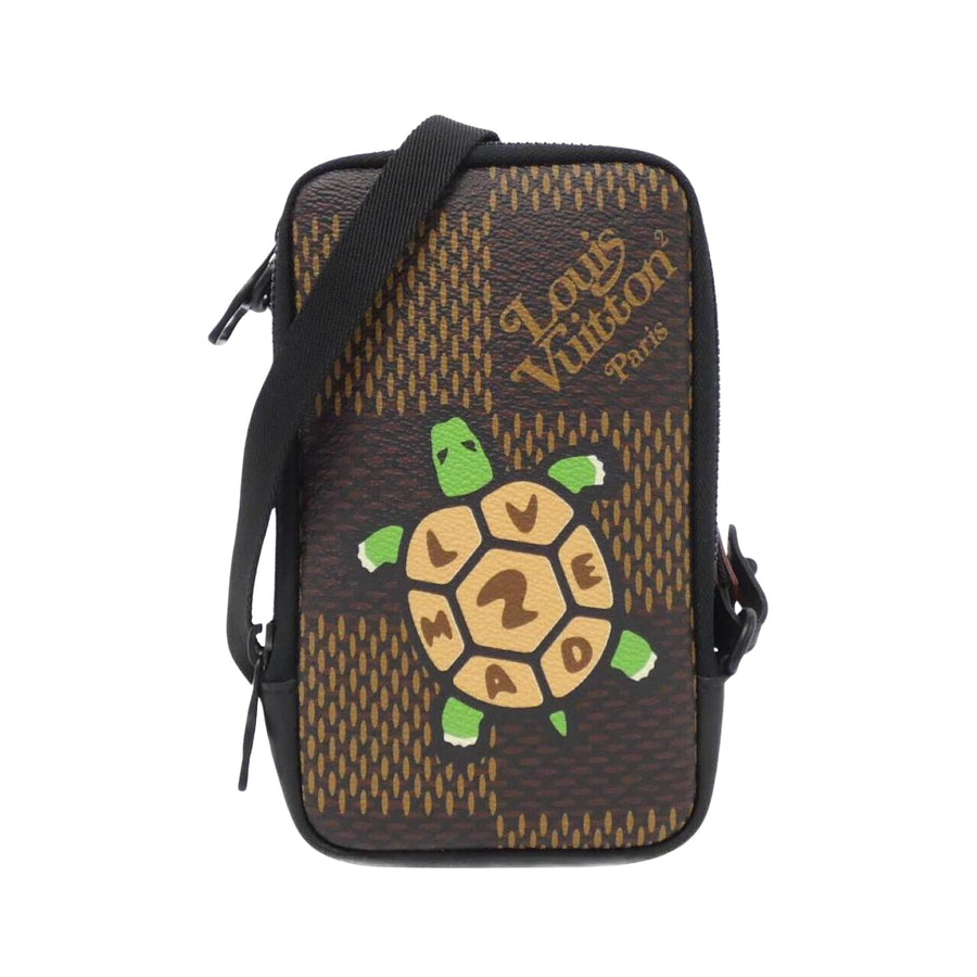 Louis Vuitton Canvas Bag with Slight Scuff on Metal Fittings