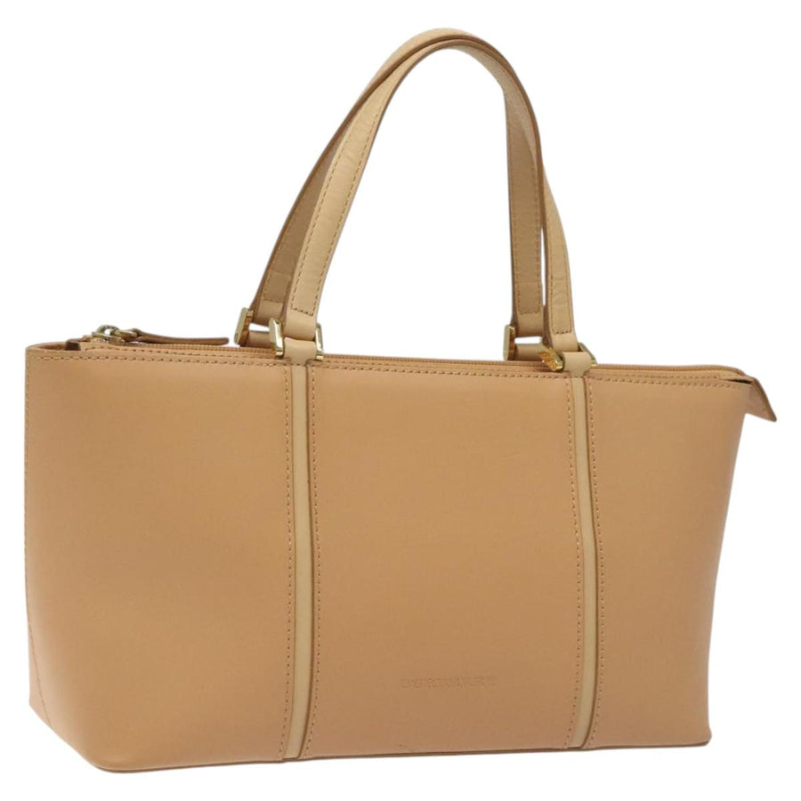 Burberry Leather Handbag with Minimal Wear and Slight Stains