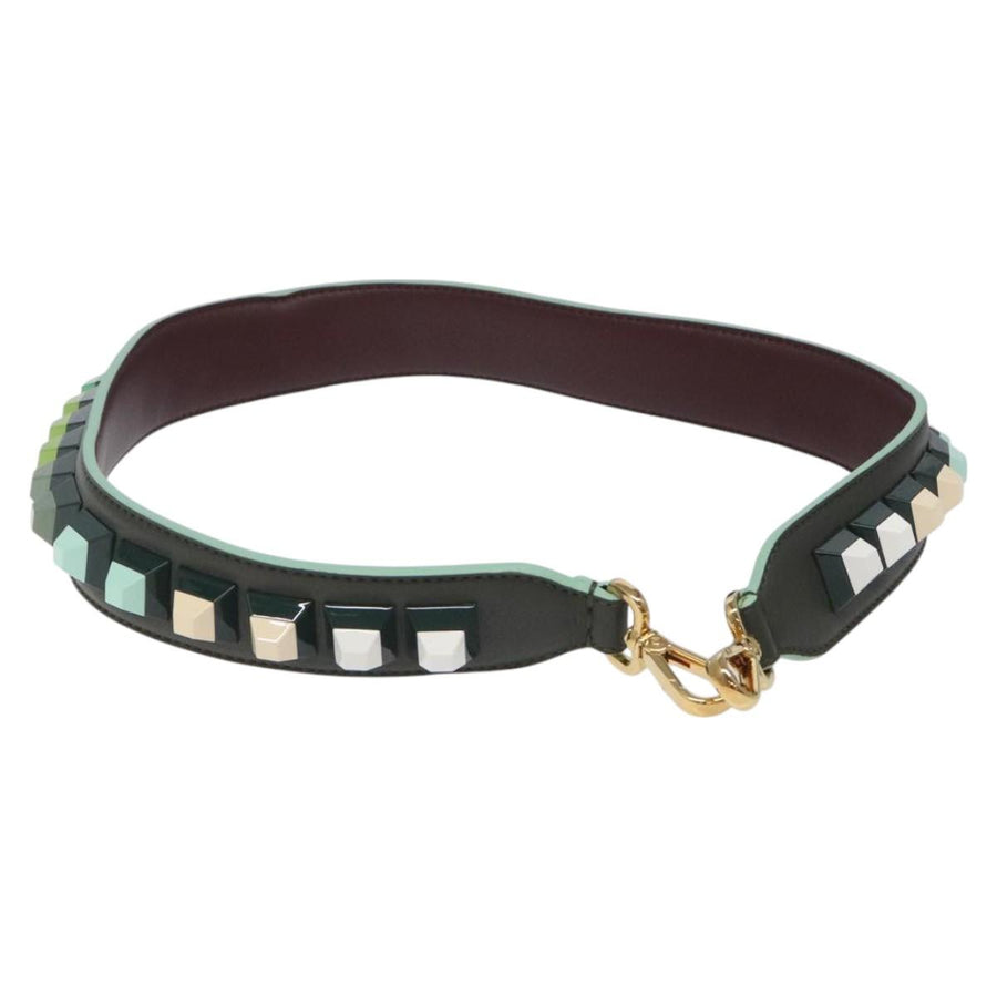 Fendi Multicolour Leather Belt with Slight Wear
