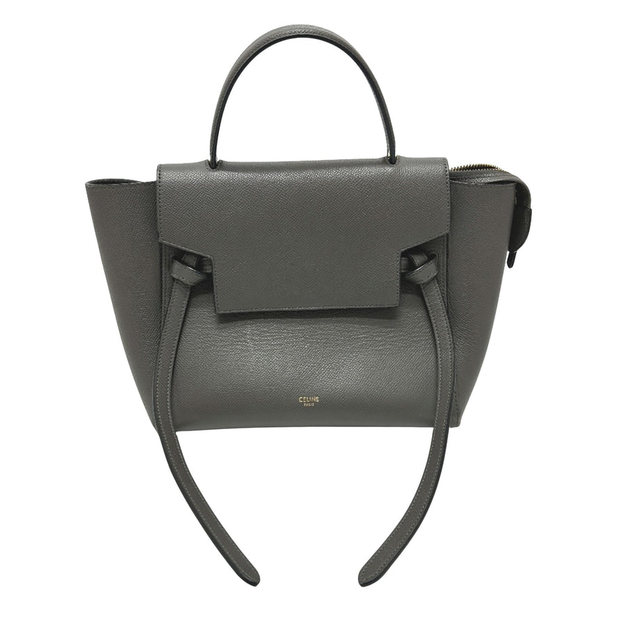 Celine Leather Belt with Dust Bag and Shoulder Strap