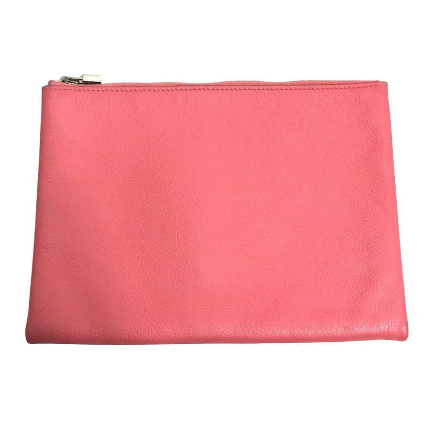 Hermes Luxury Leather Clutch with Minor Wear