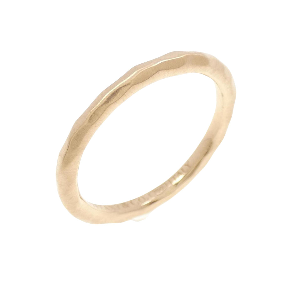 Tiffany & Co. Rose Gold Polished Ring with Minor Scratches