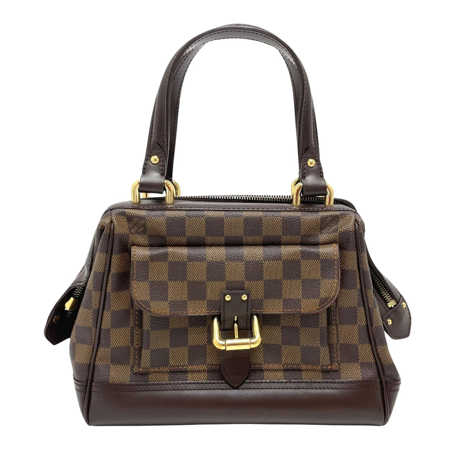 Louis Vuitton Knightsbridge Canvas Handbag with Good Condition and Minimal Wear
