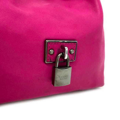 Loewe Pink Leather Handbag