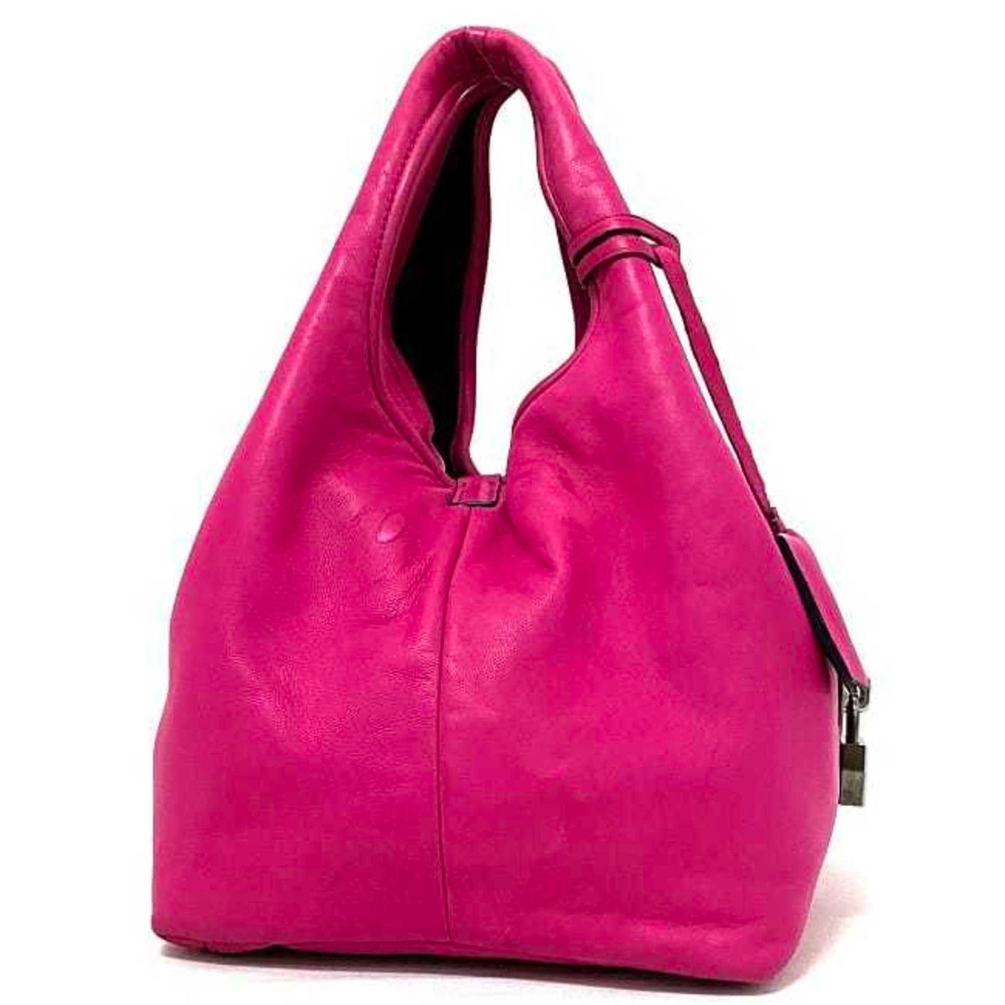 Loewe Pink Leather Handbag