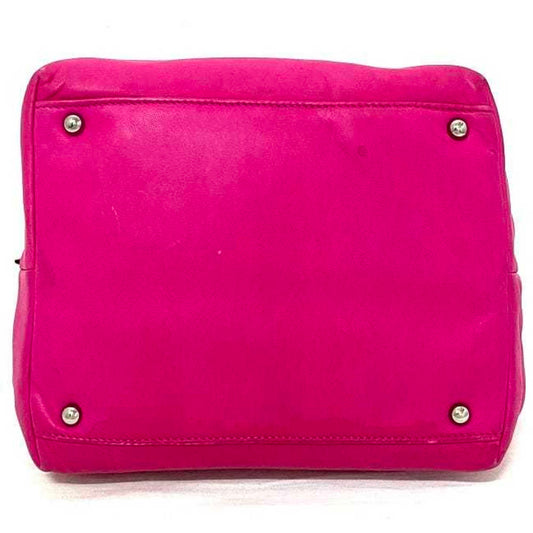 Loewe Pink Leather Handbag