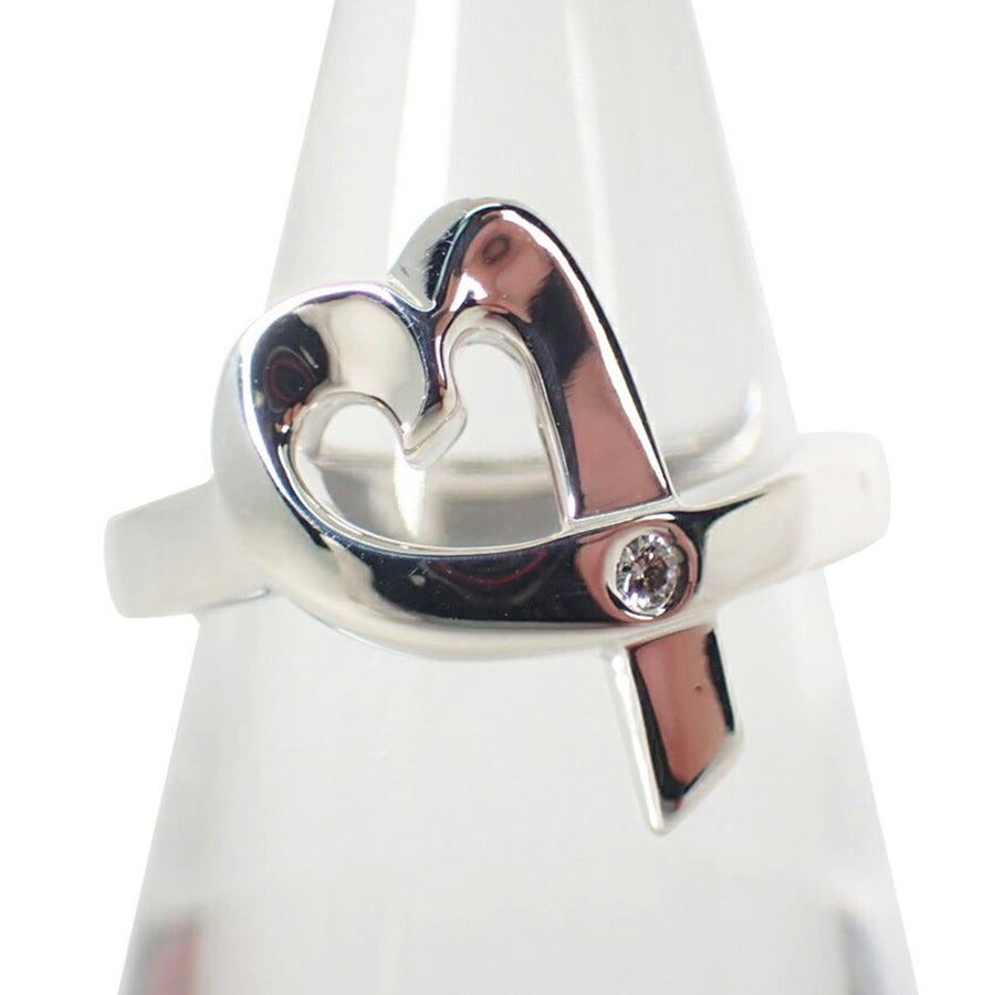 Tiffany & Co. Loving Heart Silver Necklace with Polished Finish