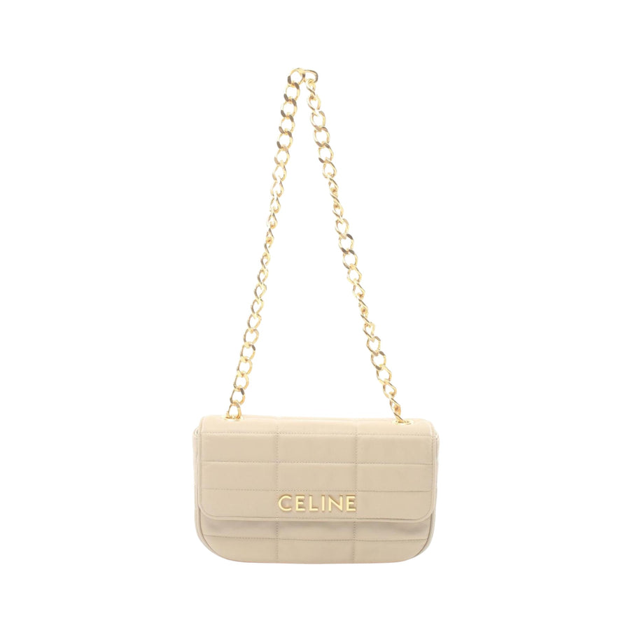 Celine Leather Monochrome Bag with Dust Bag Made in Italy