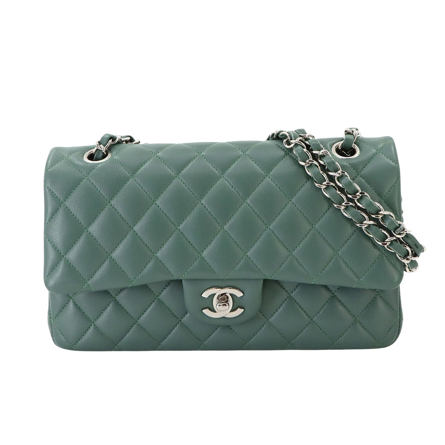 Chanel Timeless Leather Handbag with Guarantee Card