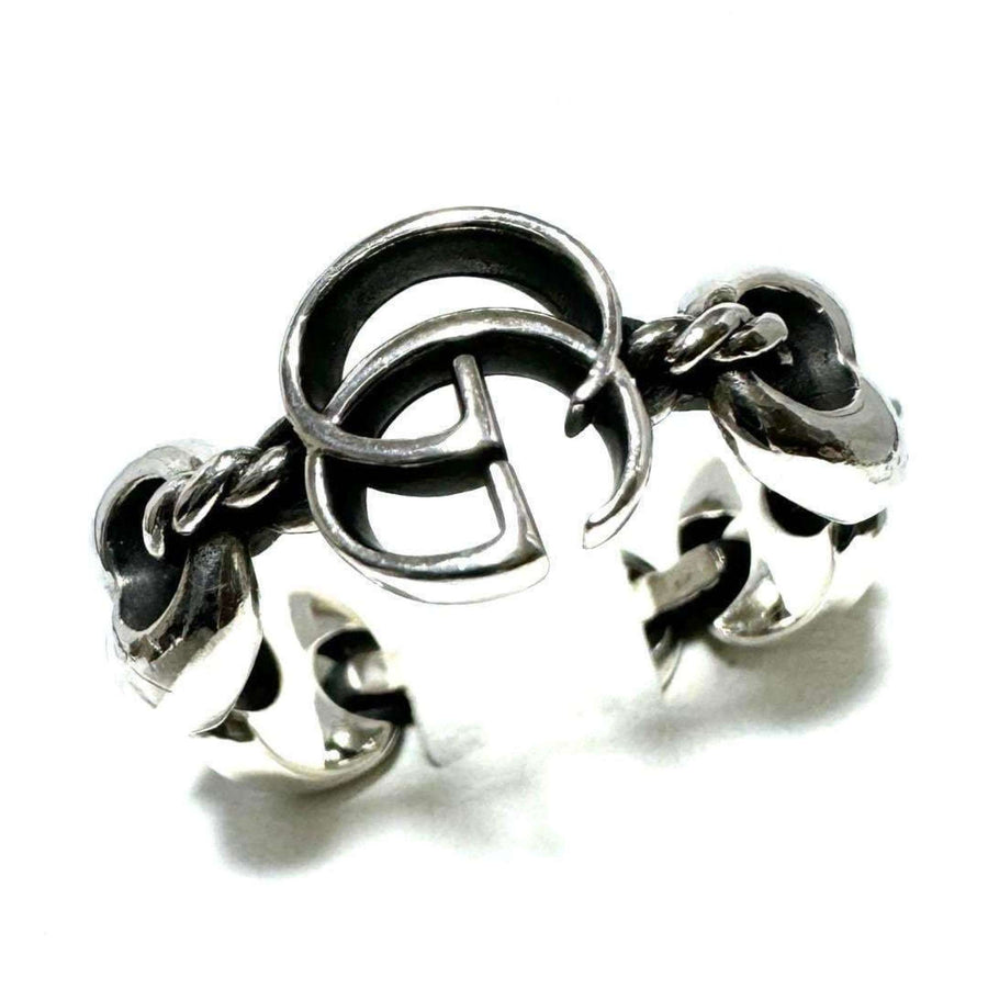 Gucci Silver-Tone Luxury Designer Bracelet