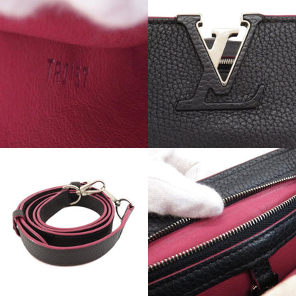 Louis Vuitton Blue Leather Capucines