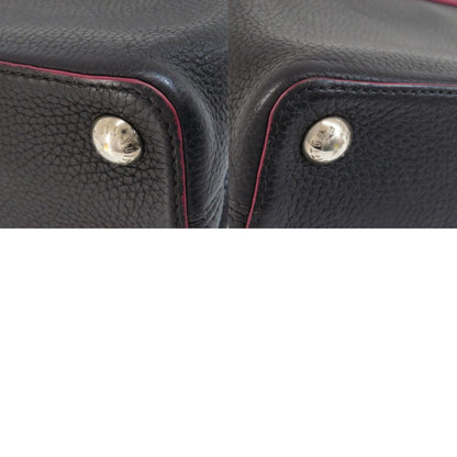 Louis Vuitton Blue Leather Capucines
