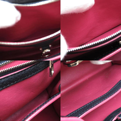 Louis Vuitton Blue Leather Capucines