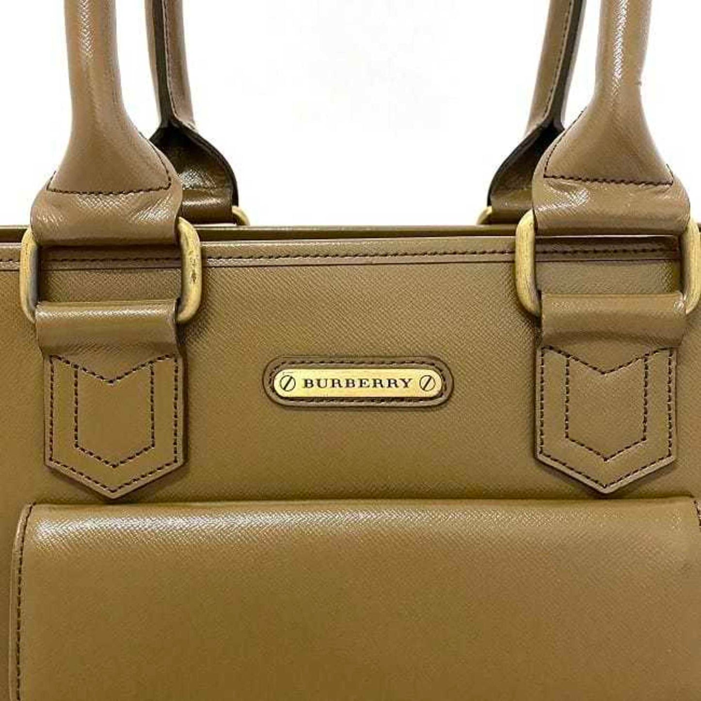 Burberry Brown Leather Handbag