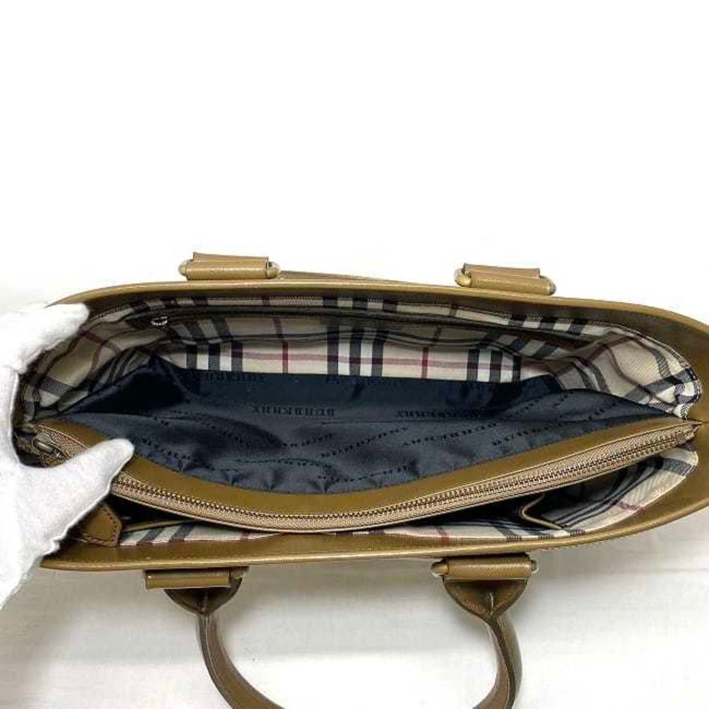 Burberry Brown Leather Handbag