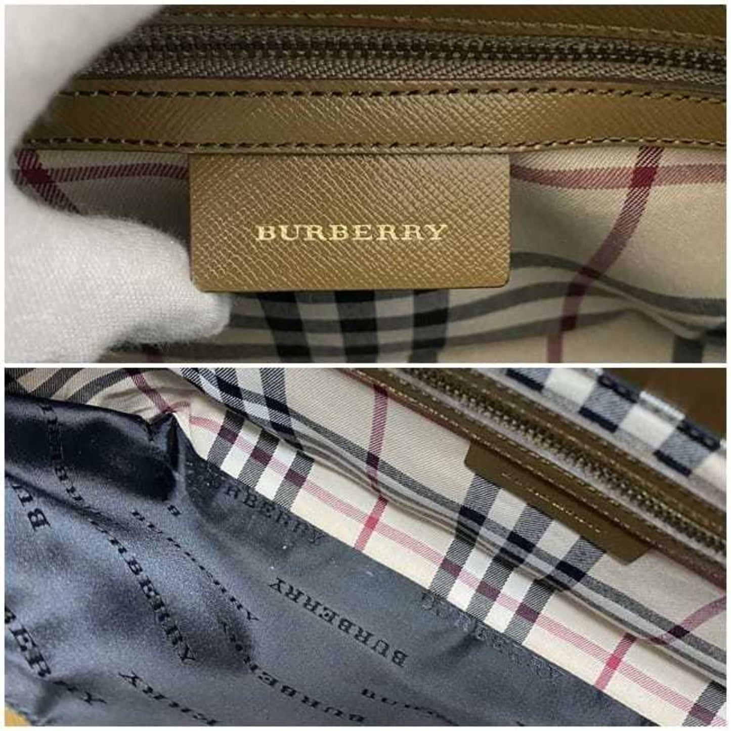 Burberry Brown Leather Handbag