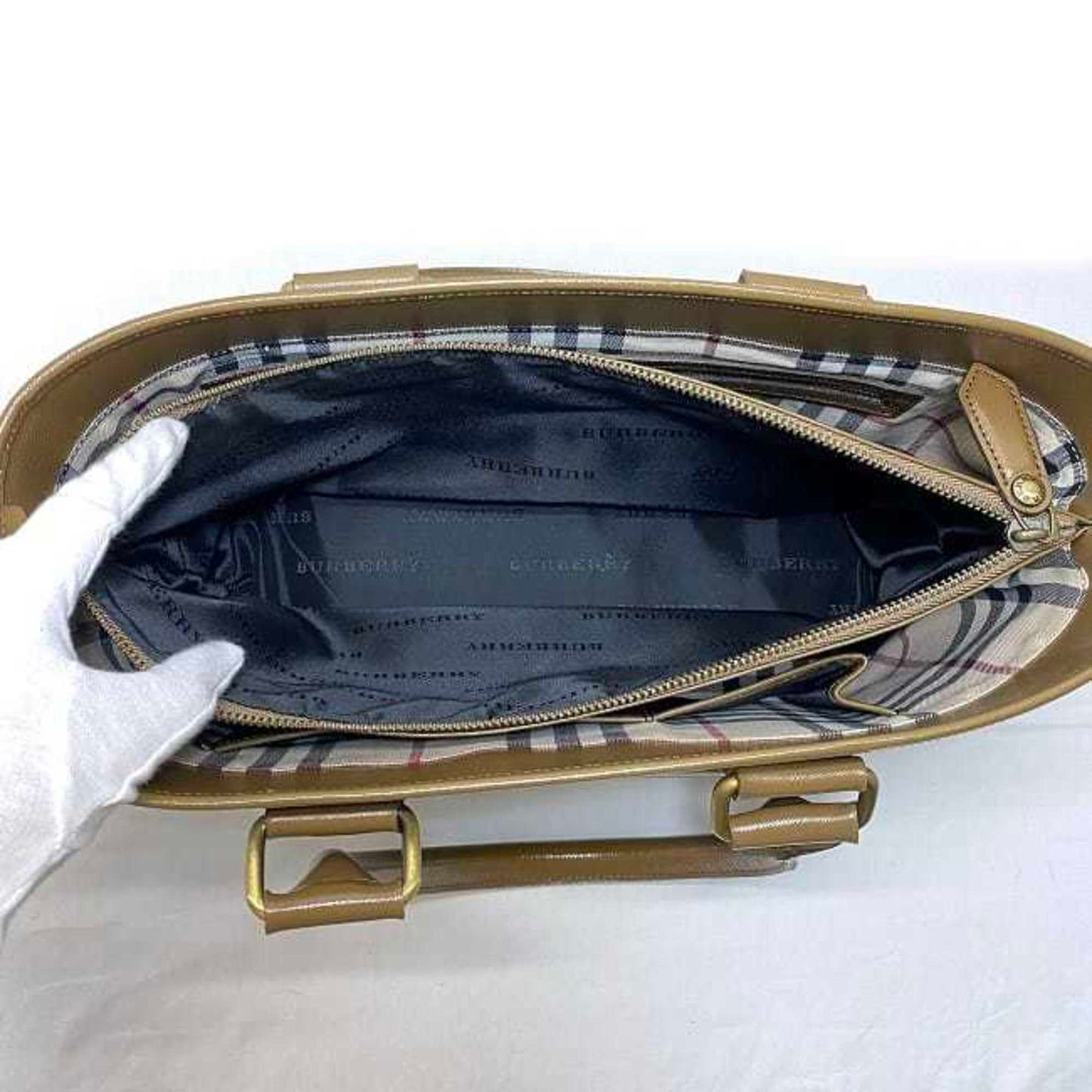 Burberry Brown Leather Handbag