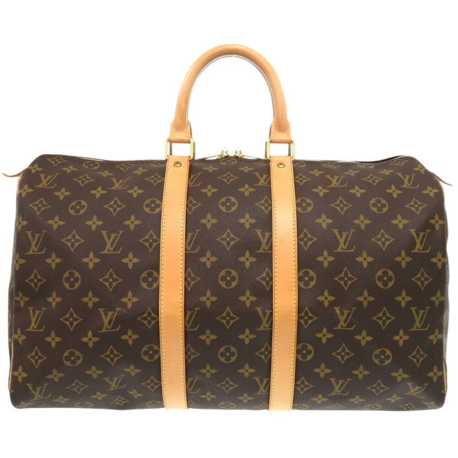 Louis Vuitton Classic Canvas Travel Duffel Bag
