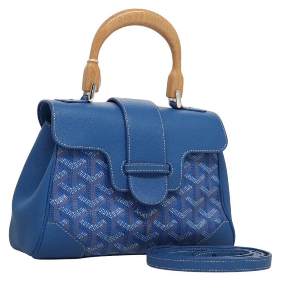 Goyard Goyard Saigon Canvas Handbag with Dust Bag and Shoulder Strap