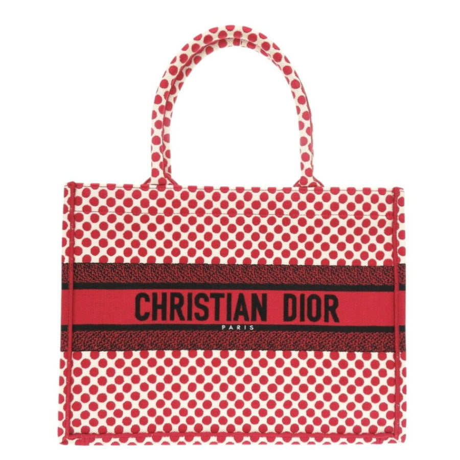 Dior Canvas Tote Bag with Slight Wear and Scratches