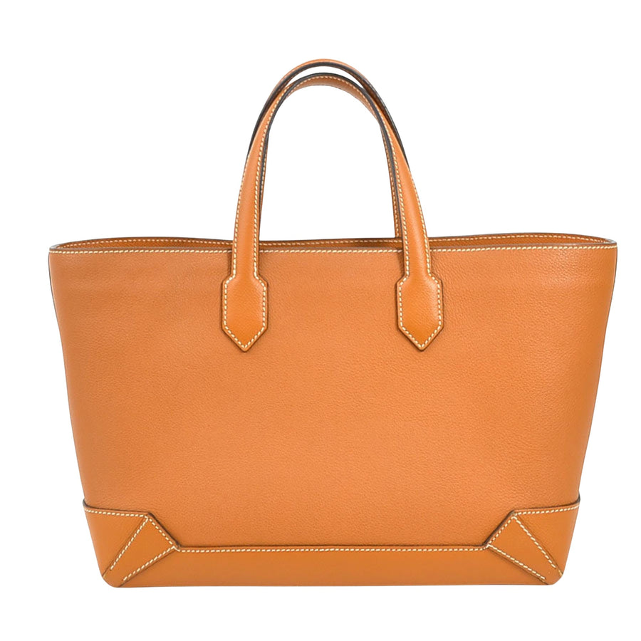 Hermes Leather Maxibox Handbag with Dust Bag