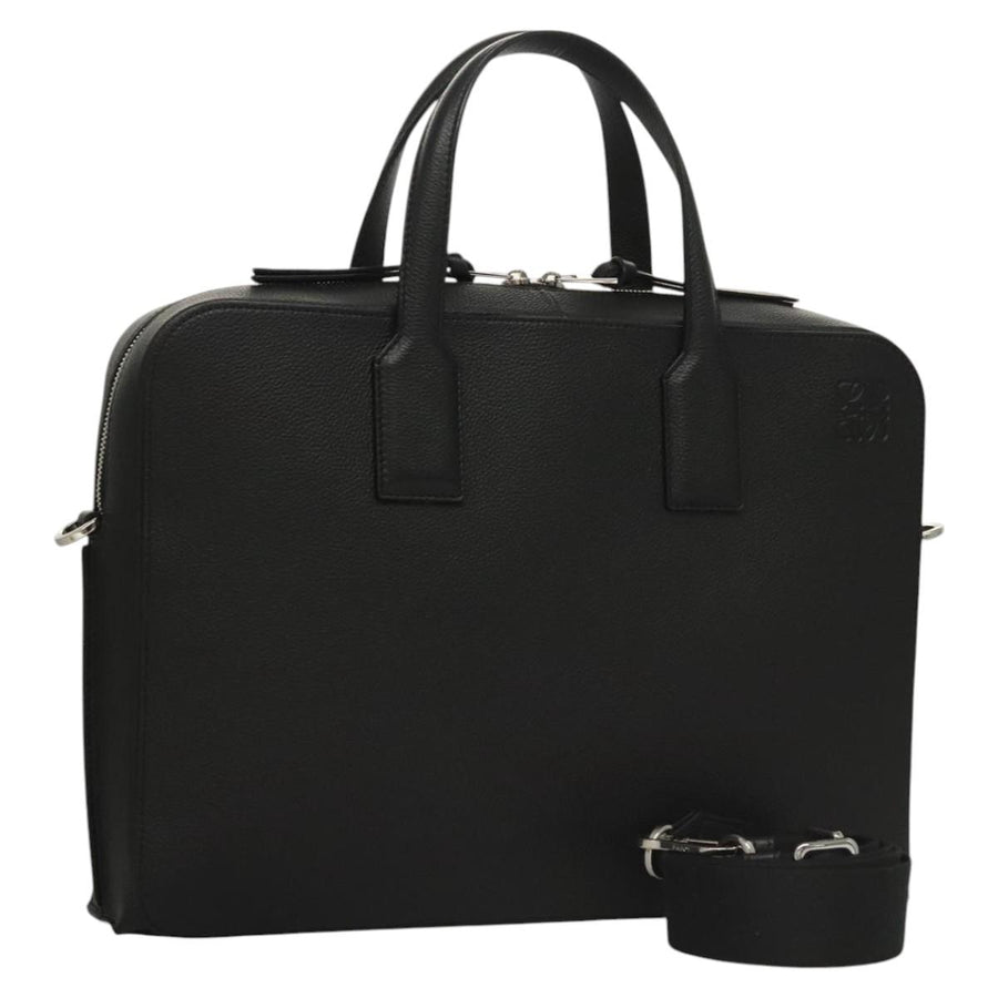 Loewe Leather Shoulder Bag with Dust Bag and Strap