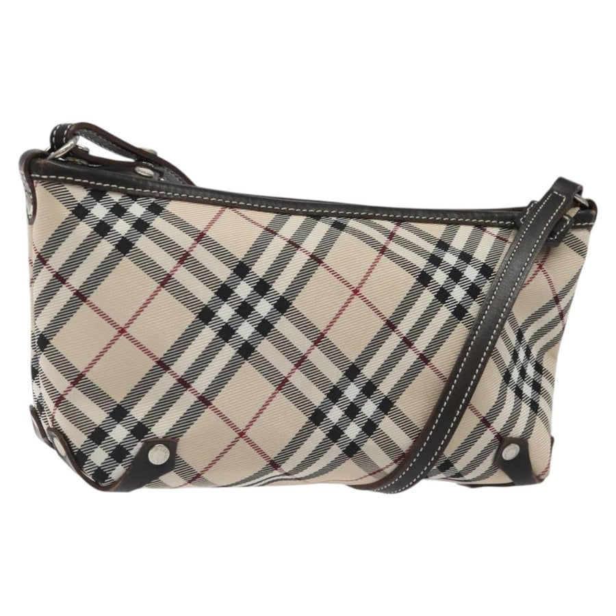 Burberry Canvas Shoulder Bag with Slight Shape Loss and Dirt Marks