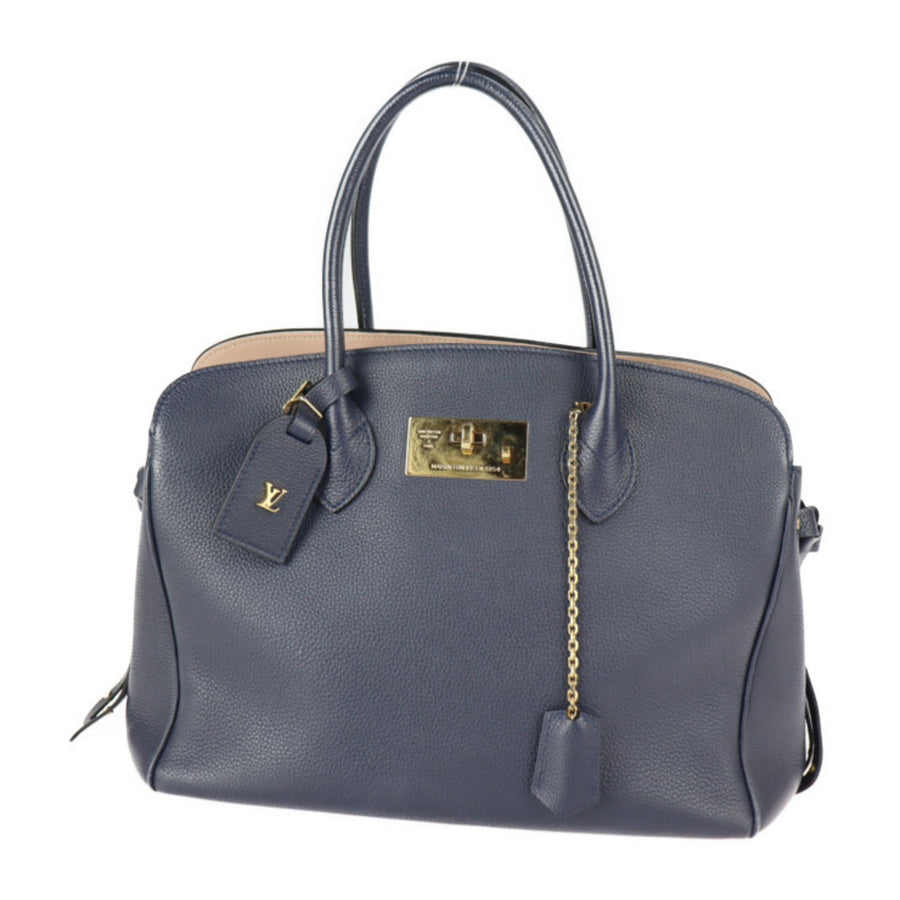 Louis Vuitton Blue Leather Milla
