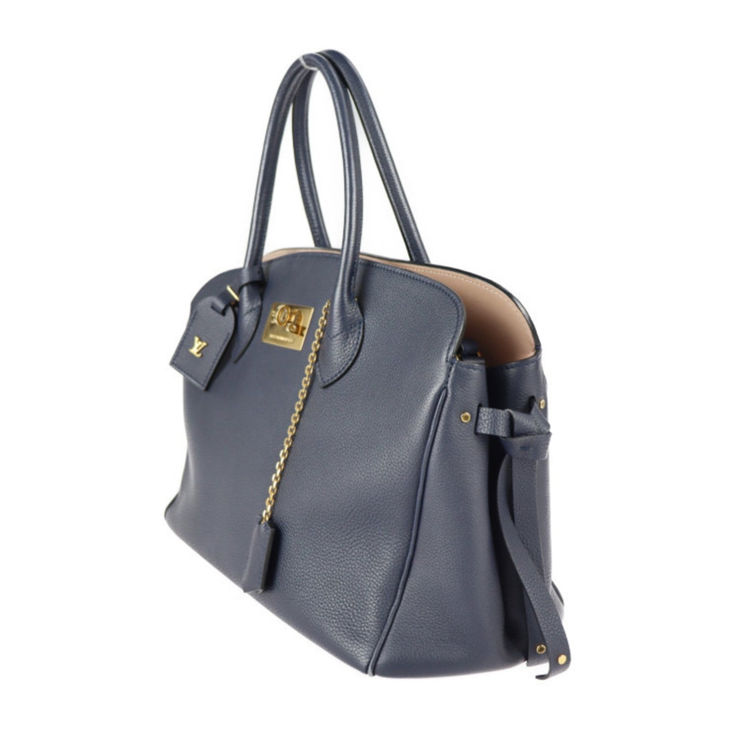 Louis Vuitton Blue Leather Milla